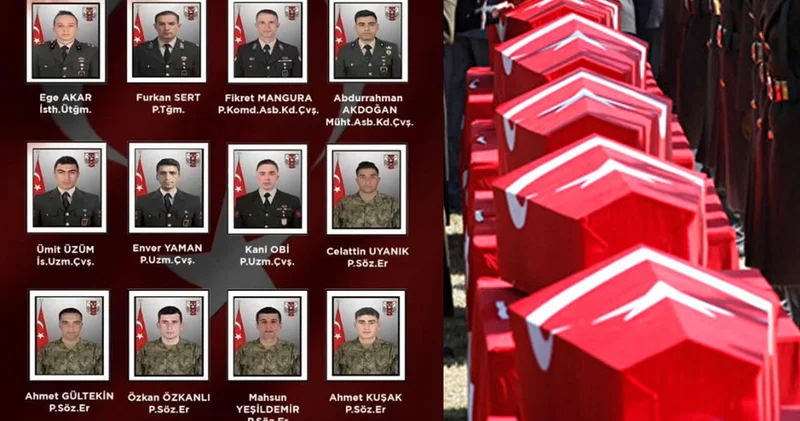 12 askerimizin şehit olduğu mağara ile ilgili kahreden detay! Görev kayıp üsteğmene ulaşmaktı