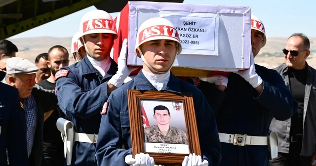 Şehitler Özkanlı ve Yaman, Kapadokya Havalimanından memleketlerine uğurlandı Nevşehir Haberleri