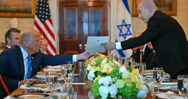 Gazze Kasabı Netanyahu Donald Trump’ı Nobel Barış Ödülü’ne aday gösterdi VİDEO İZLE