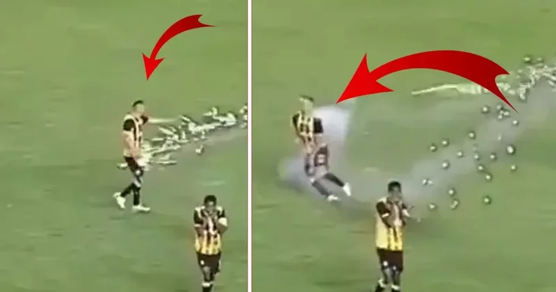 Öldürmeye tam teşebbüs! İsrailli taraftarlar futbolcuya havai fişek attı