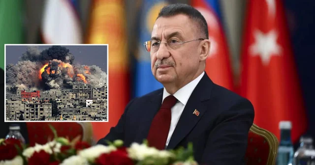 Fuat Oktay dan İsrail in Gazze yi işgal planına sert tepki: Soykırımın yeni adımı Politika Haberleri