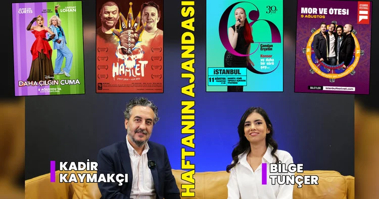 Daha Çılgın Cuma sinemada, Candan Erçetin sahnede! İşte haftanın kültür sanat ajandası