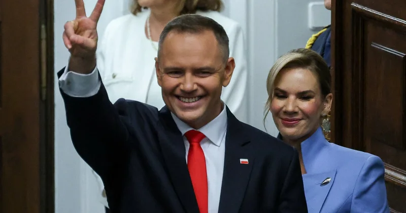 Polonya da halk kaos a oy verdi