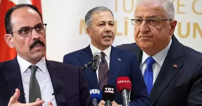 MSB: Milli Savunma Bakanı Güler, İçişleri Bakanı Yerlikaya, Milli İstihbarat Teşkilatı Başkanı Kalın bir araya geldi