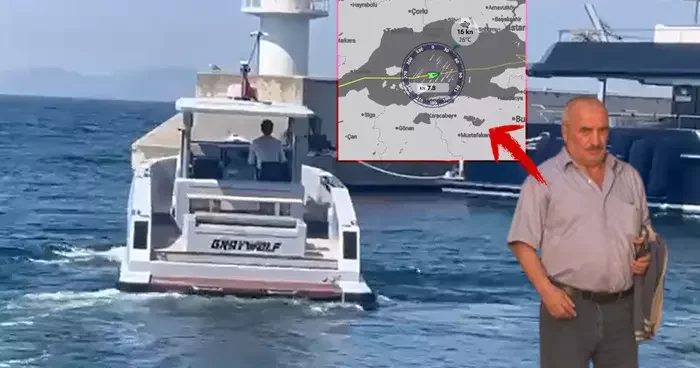 Kayıp iş adamının yatına çarptığı tahmin edilen geminin radar görüntüleri çıktı! Kaptanı serbest bırakıldı: İşte ifadesi...