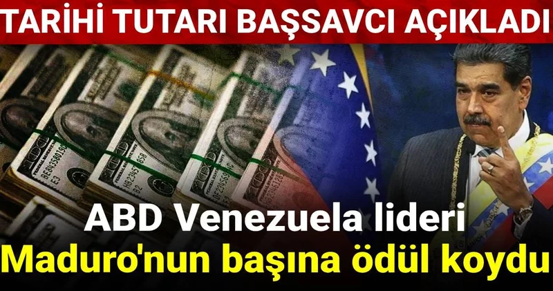 ABD Venezuela lideri Maduro nun başına ödül koydu: Tarihi tutarı açıkladı