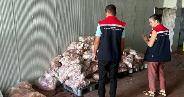 Tekirdağ da sağlıksız koşullarda ürün işleyen işletmeye 210 bin TL ceza Tekirdağ Haberleri