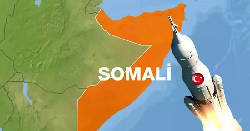 Somali’de uzaya açılan kapı, Türkiye nin stratejik üssü