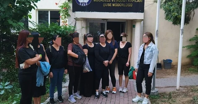 Bursa da, çalışma izni bulunmayan yabancı uyruklu 9 kadın yakalandı Bursa Haberleri