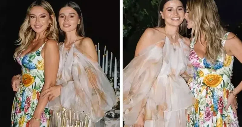 Hadise den kardeşi Derya Açıkgöz e görkemli parti!