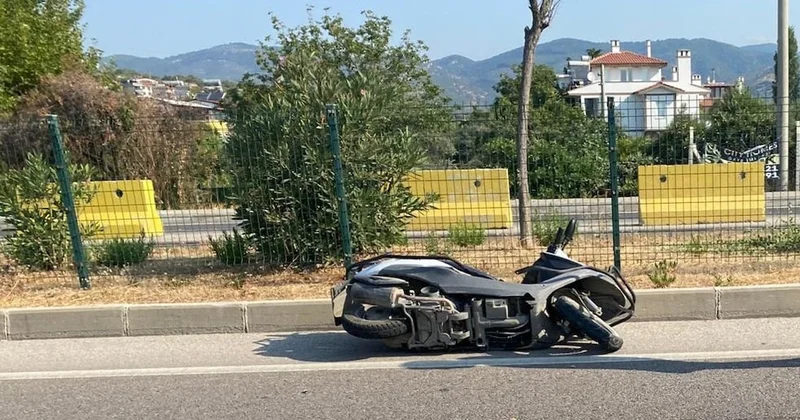 Çanakkale de devrilen motosikletin sürücüsü öldü Sözcü Gazetesi
