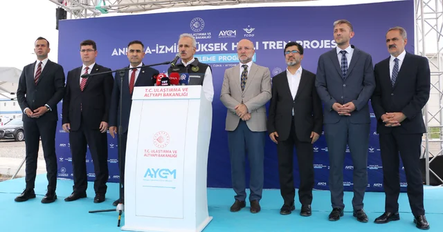 Bakan Uraloğlu: Ankara İzmir arası seyahat süremiz 3,5 saate düşecek Afyonkarahisar Haberleri