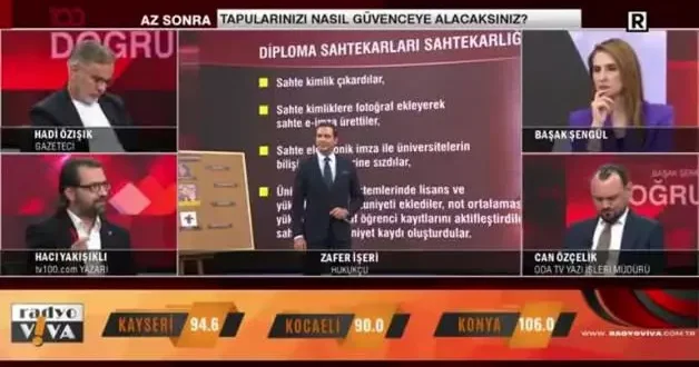 Bakan Tunç tan sahte diploma açıklaması: 2024’te ihbarı alır almaz soruşturmaya başladık