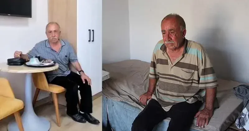 Depodan bozma tek odalı evde yaşıyordu, huzurevine yerleştirildi