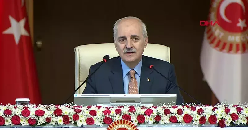 TBMM Başkanı Kurtulmuş: Terör örgütünün fesih kararı ile komisyonumuza tarihi görevler düşüyor