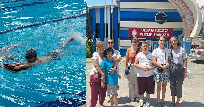 DHA gündeme getirmişti; otizmli çocuklar için yüzme dersleri yeniden başlıyor