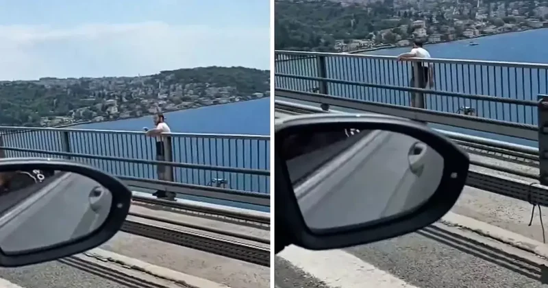 15 Temmuz Şehitler Köprüsü nde intihar