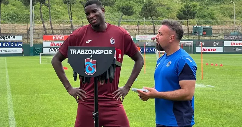Trabzonspor da Paul Onuachu: Tekrar burada olmak beni mutlu ediyor Fanatik Gazetesi Trabzonspor (TS) Haberleri Spor
