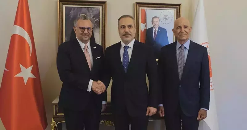 Bakan Fidan, Trump ın Afrika dan Sorumlu Kıdemli Danışmanı Boulos u kabul etti