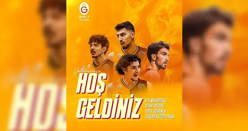 Galatasaray Erkek Basketbol Takımı ndan dört takviye