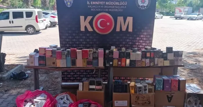 Kayseri’de ’kaçak parfüm’ operasyonu: 2 gözaltı