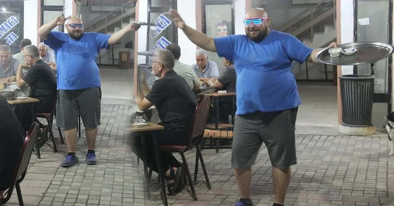 Köy kahvesinde yaptığı dansla 1 günde binlerce takipçi kazandı Sözcü Gazetesi