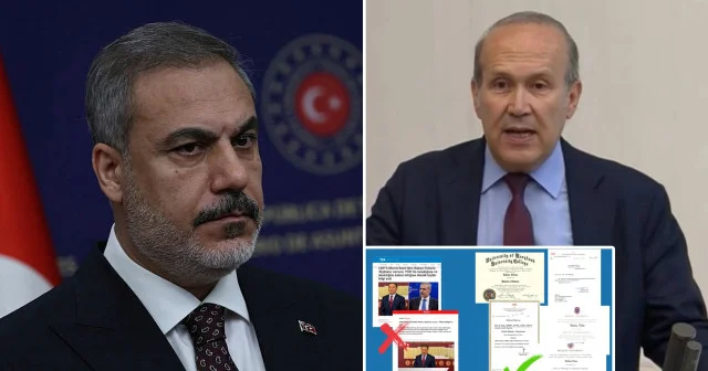 Resmi diploma belgelerini hiçe sayan Namık Tan dan Hakan Fidan a mesnetsiz saldırı Politika Haberleri