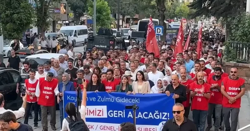 Günlerdir eylemdeler Sözcü Gazetesi