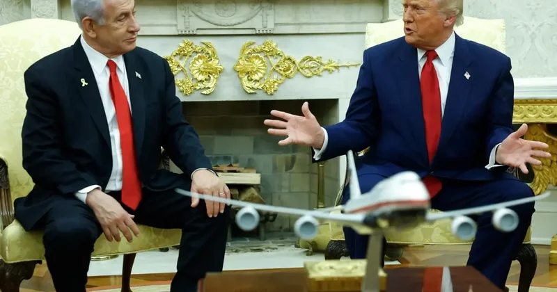 Trump ve Netanyahu nun Gazze Görüşmesi