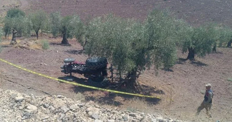 Devrilen traktördeki 10 aylık bebek hayatını kaybetti