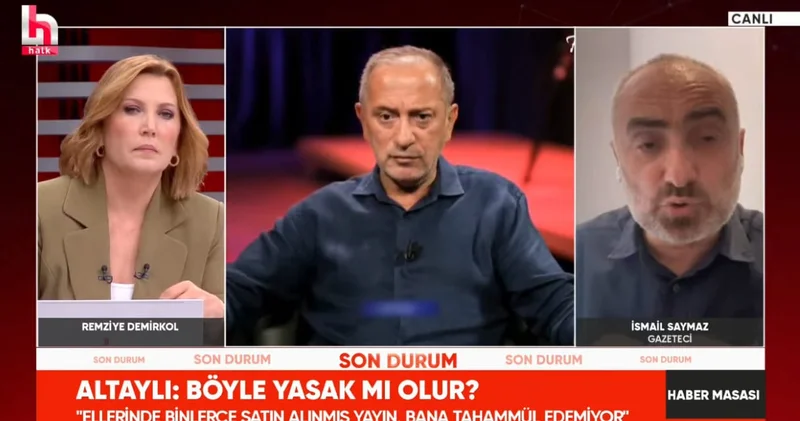 İsmail Saymaz endişe ediyorum diyerek duyurdu! Fatih Altaylı ya bir soruşturma daha açılabilir