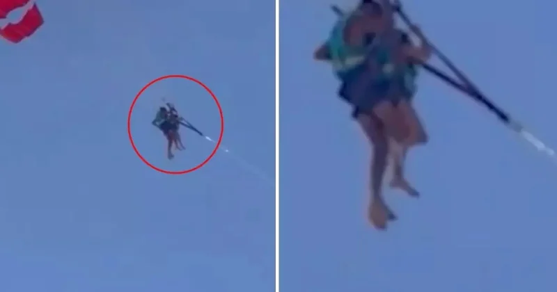 52 yaşındaki kadına paraşütte taciz: Bikinisinin altından kemerini sıkıp... Sözcü Gazetesi