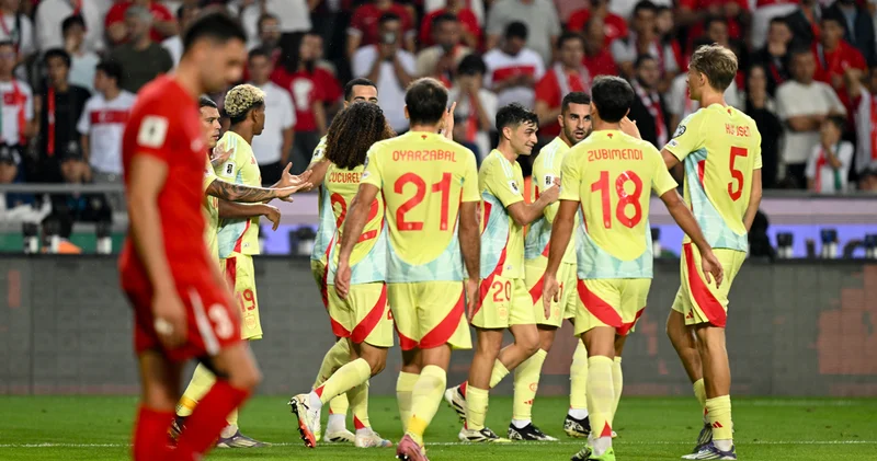Türkiye: 0 İspanya: 6 MAÇ SONUCU (Bizim Çocuklar İspanya ya mağlup) Futbol Haberleri