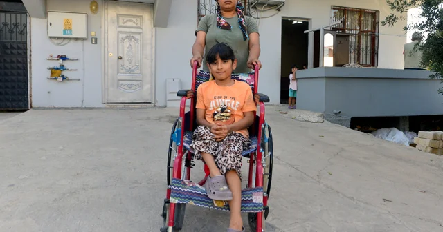 Sağ bacağı kısa dünyaya gelen Asel Ecrin, koşup, oynamak istiyor Adana Haberleri