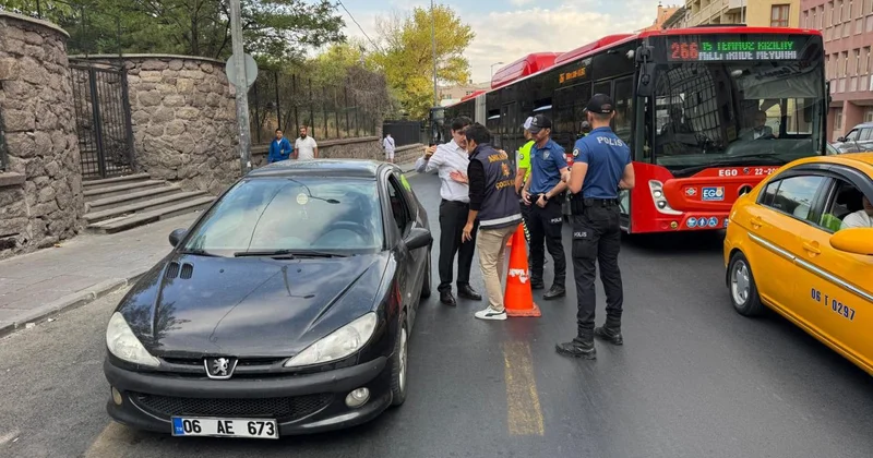 Okul çevrelerinde denetim yapıldı