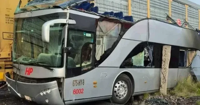 Meksika da hemzemin geçitte facia: Trenin yolcu otobüsüne çarptığı kazada ölü ve yaralılar var Dünya Haberleri