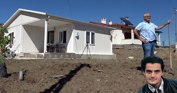 Bir dönemin efsane ismi Sivas a köyüne döndü! Baba ocağına prefabrik ev yaptırdı...