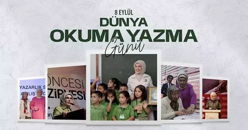 Emine Erdoğan dan Dünya Okuma Yazma Günü paylaşımı