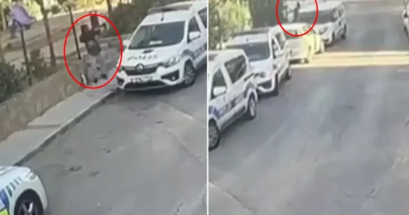 2 polisin şehit olduğu saldırı anı kamerada