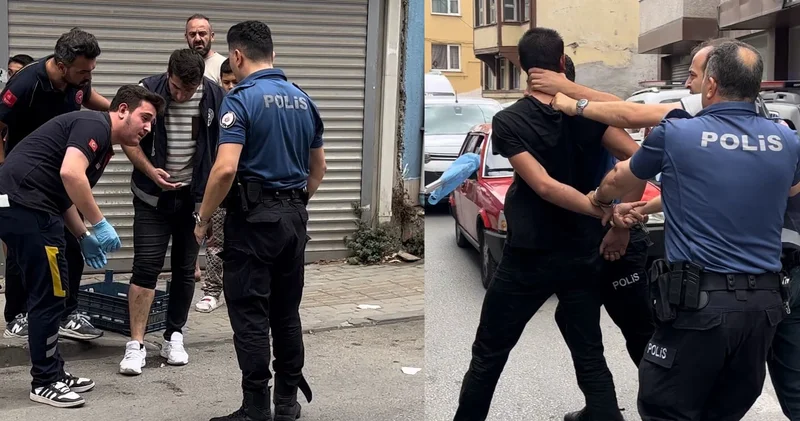 Aile içi kavga ihbarına giden polislerden birini köpek, diğerini ise sahibi ısırdı