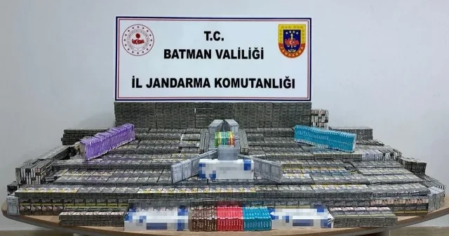 Batman’da kaçak sigara ele geçirildi Batman Haberleri