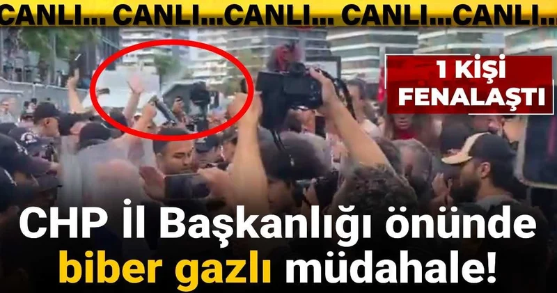 CHP İstanbul il Başkanlığı önünde son durum! İşte dakika dakika gelişmeler