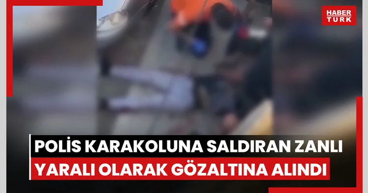 Balçova’da polis karakoluna saldıran zanlı yaralı olarak gözaltına alındı