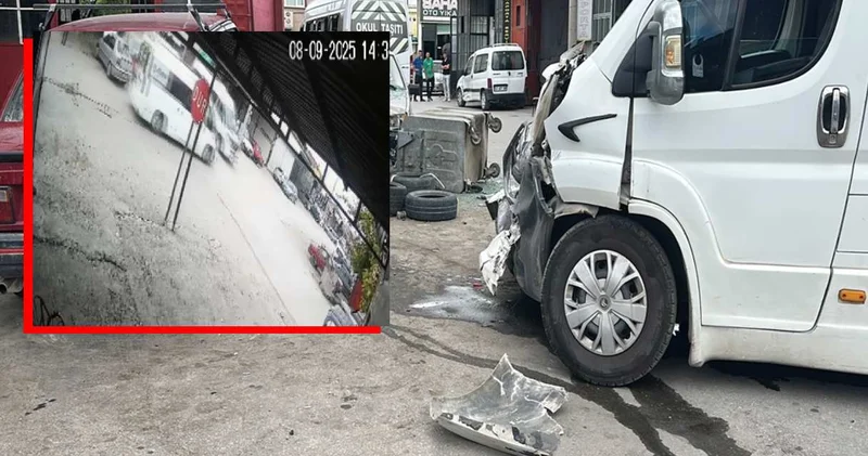Anaokulu öğrencilerini taşıyan iki servis çarpıştı: Yaralılar var!