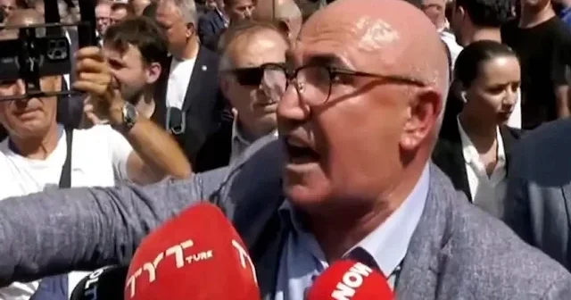 CHP’li Mahmut Tanal polis ekiplerini tehdit ederek parmak salladı: Yarın öbür gün hesaplaşacağız VİDEO İZLE