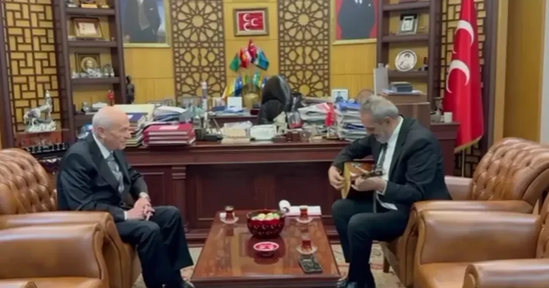 Yavuz Bingöl den Devlet Bahçeli ye teşekkür ziyareti