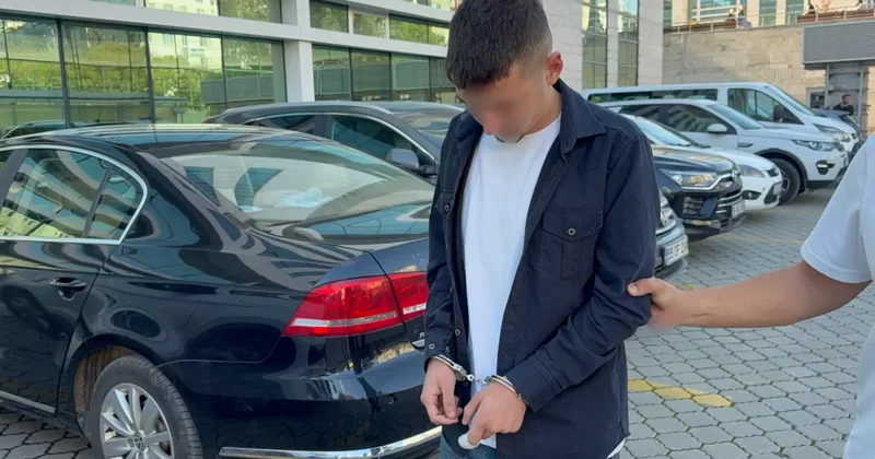Şapkayı gasbeden 2 si çocuk 3 şüpheli gözaltında