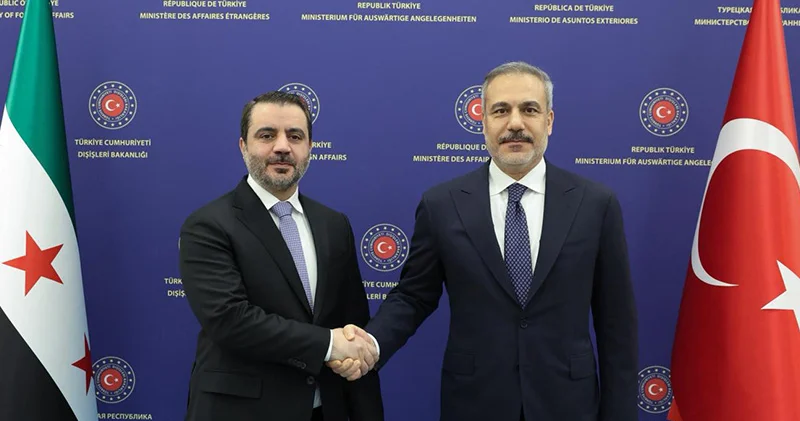 Suriye Dışişleri Bakanı Şeybani ile görüşen Bakan Fidan: Suriye nin güvenliği Türkiye nin güvenliğidir