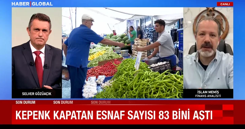 Kepenk kapatan esnaf sayısı 83 bini aştı
