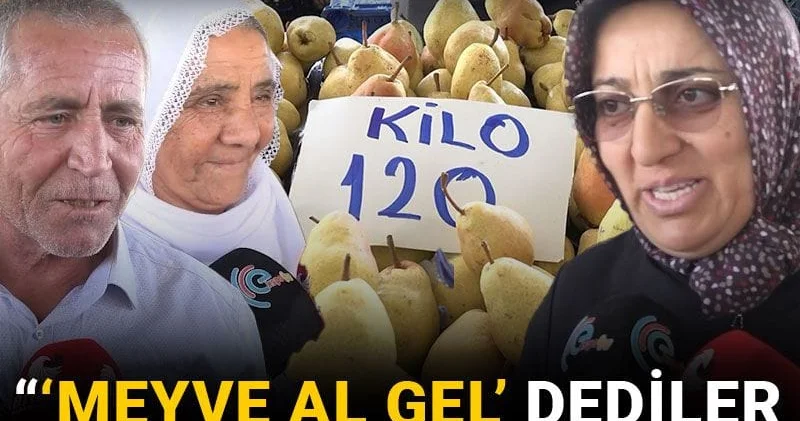 Cüzdan da boş pazar arabası da! Meyve al gel dediler vallahi alamadım